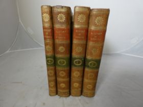 ROBERTSON WILLIAM.  The History of America. 4 vols. (the three vol. set plus the additional vol.)