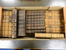TONSON J. & R. (Pubs).  The Spectator. 8 vols. 12mo. Calf. 1744; also 8 vols. only of A