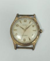1950s gent's Hermes rolled gold watch, 32mm.