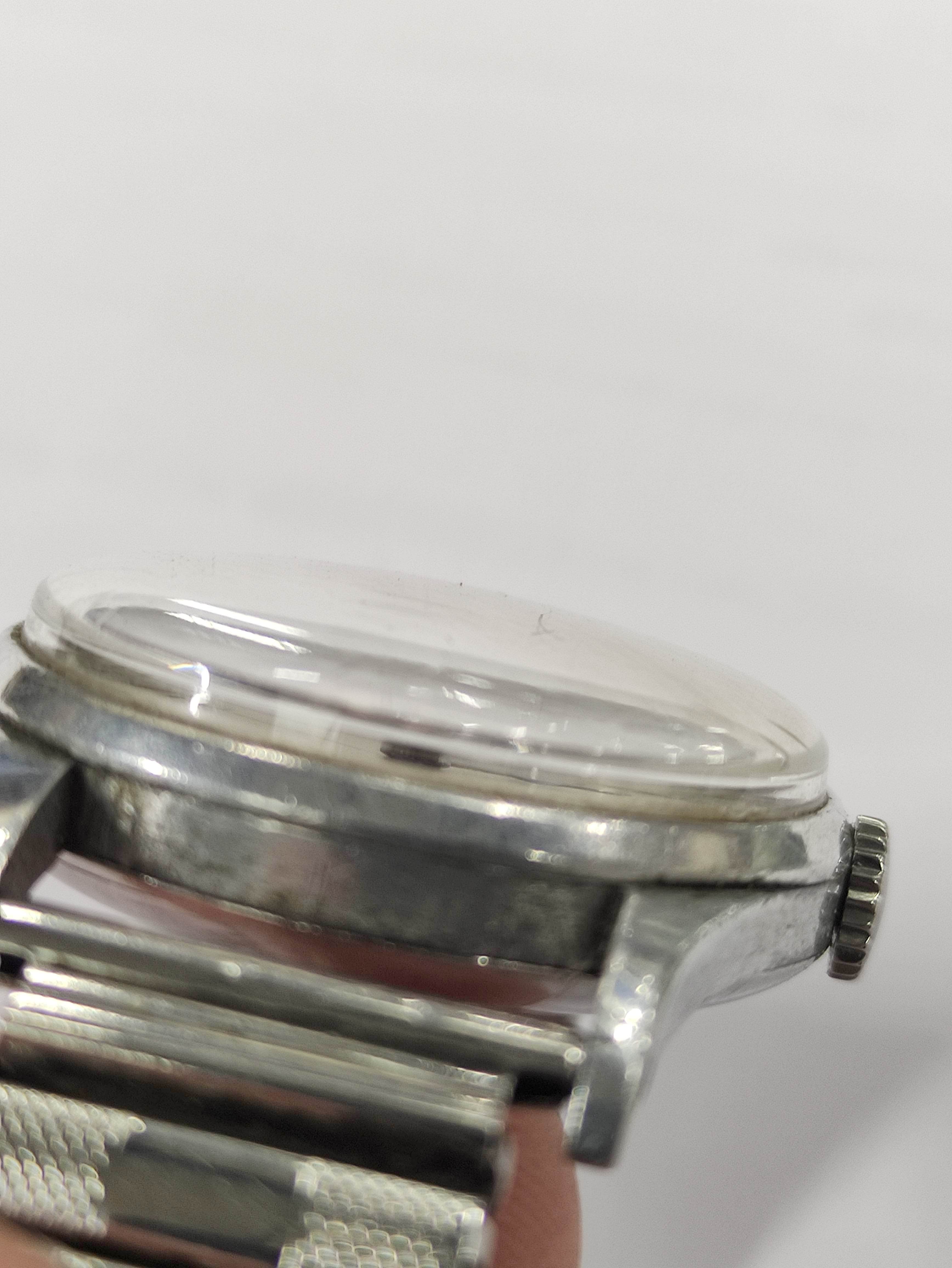 Omega Navigator watch, calibre 30T25C, No 9862181, 6B159 on bracelet case 2292,  1943. - Image 7 of 7
