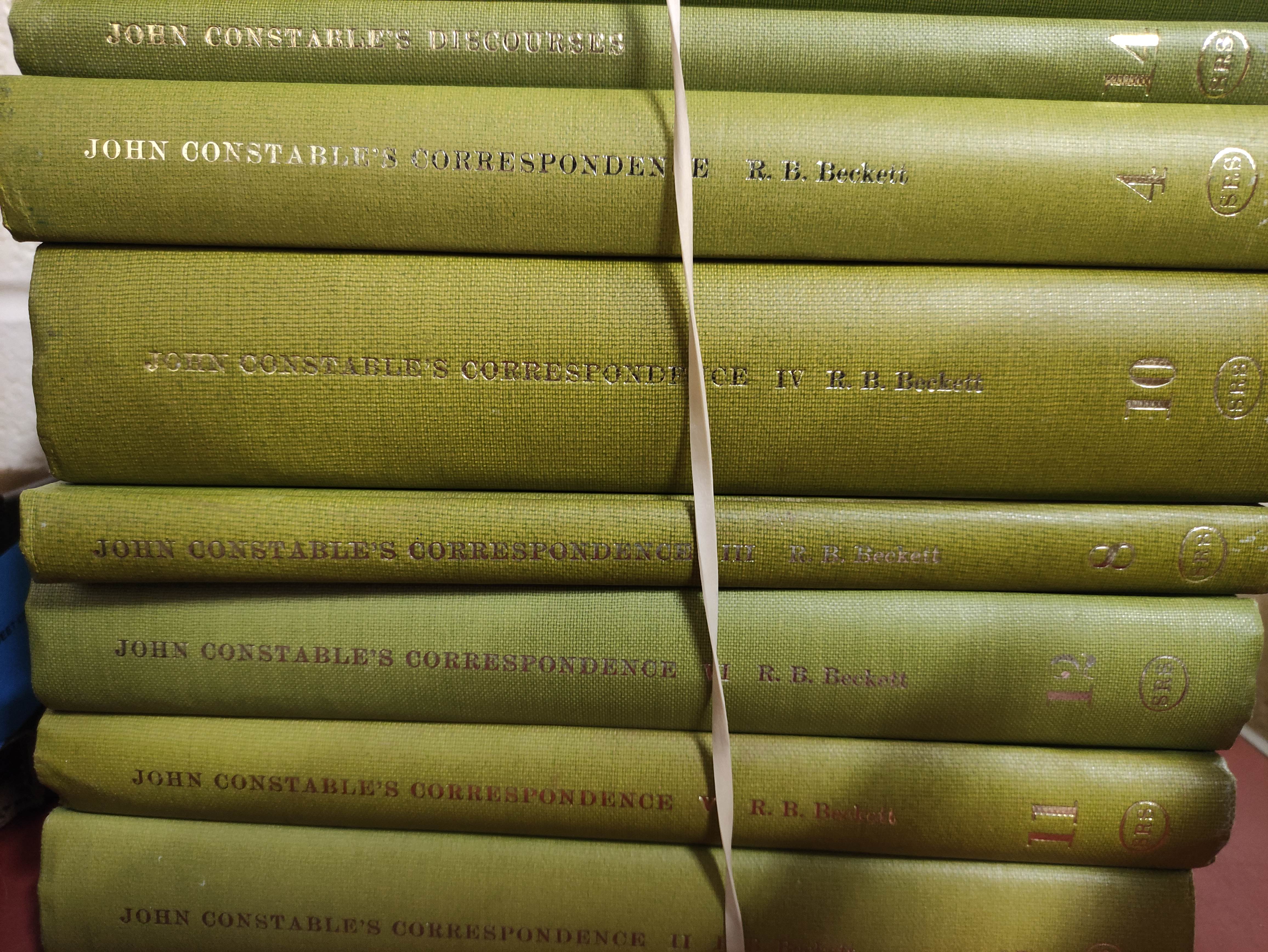 SUFFOLK RECORDS SOCIETY. 10 various vols. in orig. green cloth, two in d.w's. - Image 5 of 6