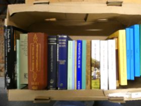 Local History & Records. A carton of books & softback publications, various districts.