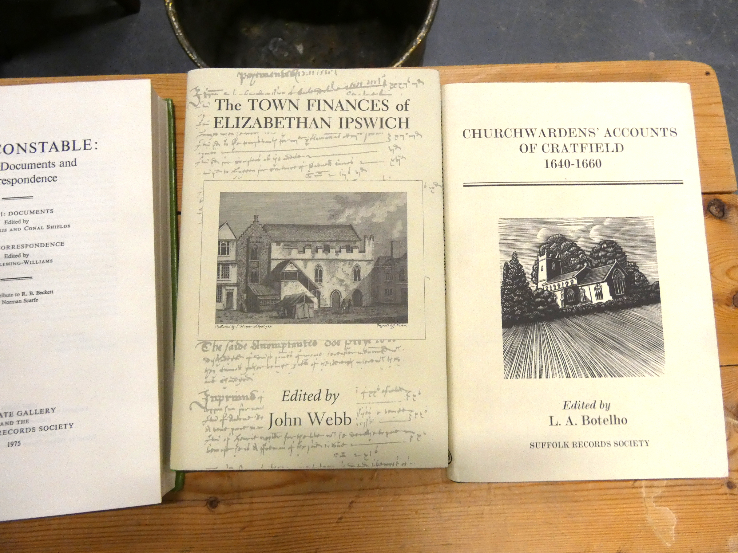SUFFOLK RECORDS SOCIETY. 10 various vols. in orig. green cloth, two in d.w's. - Image 2 of 6