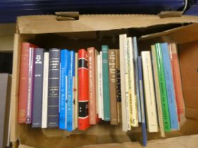 Various. A carton of books & softback publications incl. local history & legal interest.
