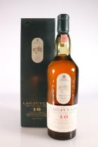 LAGAVULIN 16 year old Islay single malt Scotch whisky, White Horse Distillers Glasgow, 43% 70cl,