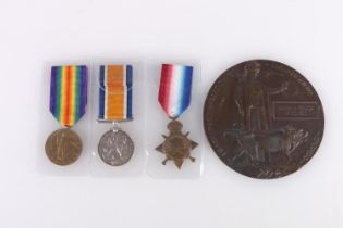 Medals of S/4885 Lance Corporal William Bruce McKenzie of the 1st Battalion Black Watch Royal