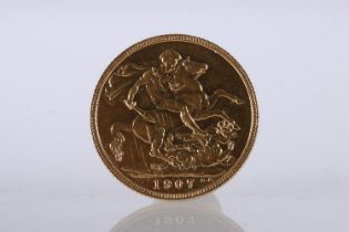 UNITED KINGDOM Edward VII (1901-1910) gold sovereign 1907.