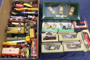 Lledo British Motoring Classics of the 1960's boxed, four Matchbox Models of Yesteryear models