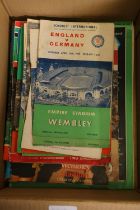 International Programmes mainly from the 50's and 60's to include England V Germany 1959, England