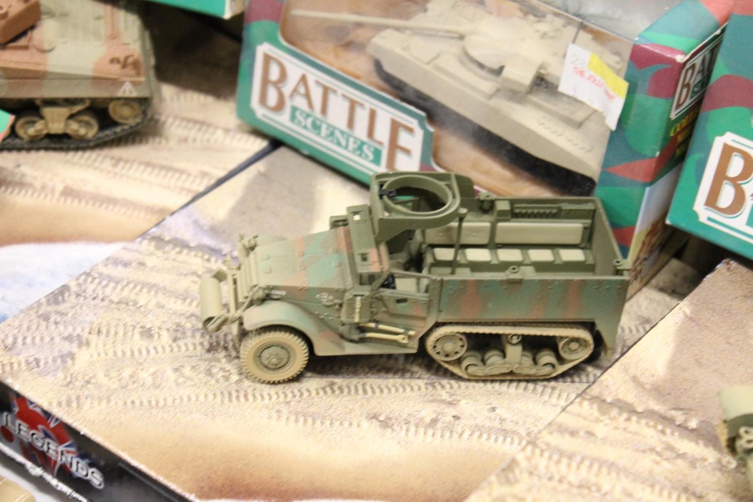 Corgi diecast army themed models including Panther Tank,  Churchill Tank, Sherman tank, Bedford OL - Image 5 of 5