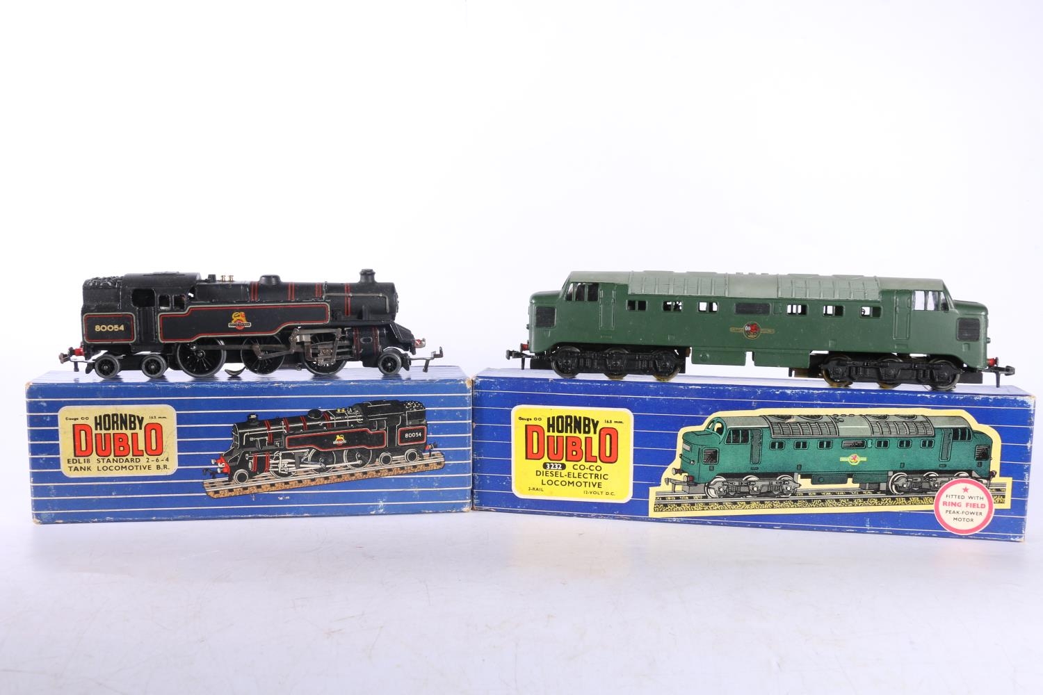 Hornby Dublo OO gauge model railway locomotives to include 3232 3 rail diesel electric locomotive BR - Image 4 of 8