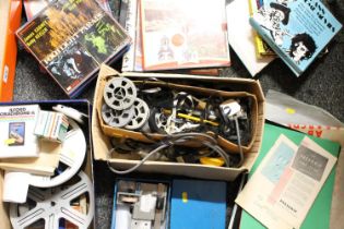Box of 8mm Movies to include Footlight Paradise, A Queen is Crowned, Heritage Films Big Star