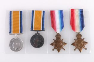 Four WWI medals to casualties including: Medal of 4813 Second Lieutenant Gideon Andrew Forrest
