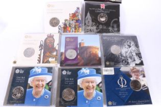 The Royal Mint UNITED KINGDOM Queen Elizabeth II (1952-2022) Brilliant Uncirculated BU five pound £5