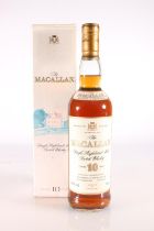 MACALLAN 10 year old single malt Scotch whisky, old style cream and gilt lable, 40% abv., 70cl,