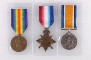 Medals of 3066 Private Samuel McLean of the 1st/8th Battalion Argyll and Sutherland Highlanders