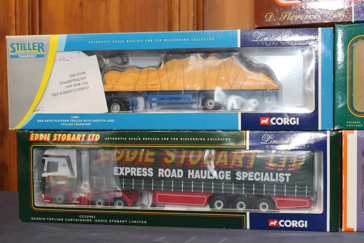 Corgi 1:50 scale diecast articulated lorry models including CC10601 Road Services Caledonian Ltd, - Image 2 of 4