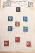 GREAT BRITAIN GB stamp collection held in one 'The Movaleaf Illustrated Album' including Queen