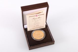 The Royal Mint HONG KONG gold proof crown-size medal 1997 commemorating the year of the ox [Coin