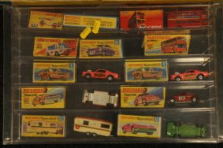 Matchbox Superfast diecast model vehicles to include 8 Wild Cat Dragster, 15 Volkswagen 1500, 20