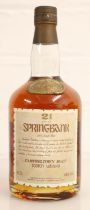 SPRINGBANK 21 year old Campbeltown single malt Scotch whisky, 70cl 46% abv.