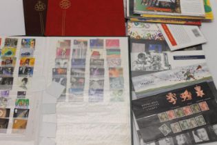 GREAT BRITIAN GB mint stamp collection including presentation packs, singles etc. estimated FV>£200.