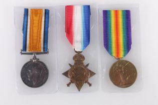 Medals of 11771 Private Mathias Hughes of the 9th Battalion Cameronians (Scottish Rifles) who was
