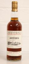 ARDBEG 1978 single cask Islay single malt Scotch whisky, from cask number 4825, bottled by