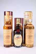 Three bottles of single malt Scotch whisky to include GLENFARCLAS 15 year old 70cl 46% abv. boxed,