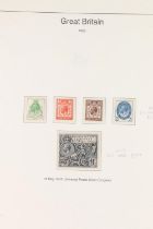 GB King George V KGV Postal Union Congress PUC 1929 £1 black, SG438, cat£750 and the four smaller