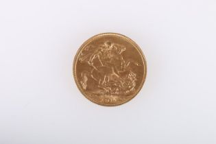 UNITED KINGDOM King George V (1910-1936) gold full sovereign 1911.