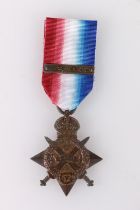 Medal of 542 Private Charles Morley of the 2nd/9th Battalion Gordon Highlanders who was killed in