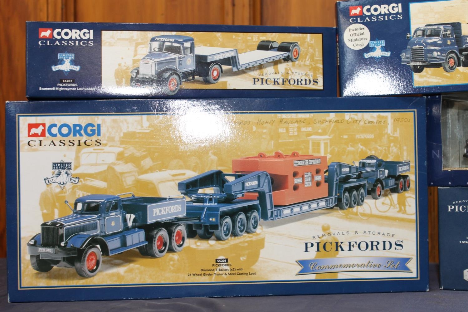 Corgi Classics Pickford related diecast models including 55201 Diamond T Ballast (x2) with 24 - Image 3 of 3