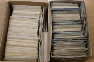 Two boxes containing around 1400 postcards, most of Scottish topographical interest including Lochs,