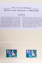 Westminster Mint The Great Britain Errors and Varieties Collection of stamps including King George