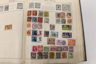 Stamp collection held in five albums, mostly 20th and some 19th century used material including
