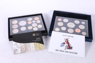 The Royal Mint UNITED KINGDOM Queen Elizabeth II (1952-2022) annual proof coin collection sets for