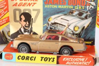 Corgi Toys 261 diecast Special Agent 007 James Bond's Aston Martin DB5 from the James Bond Film