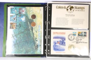 Collection of around thirty-six numismatic philatelic coin covers including Westminster Mint The