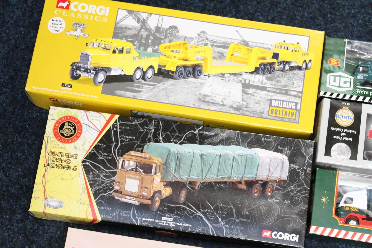 Corgi Classics Building Britain diecast model vehicles 17702 Wimpey Scammell Constructor (x2) and 24 - Image 4 of 4