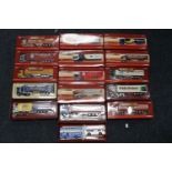 11 Corgi limited edition 1:76 scale Roadscene diecast models including CC18203 John Mitchell,