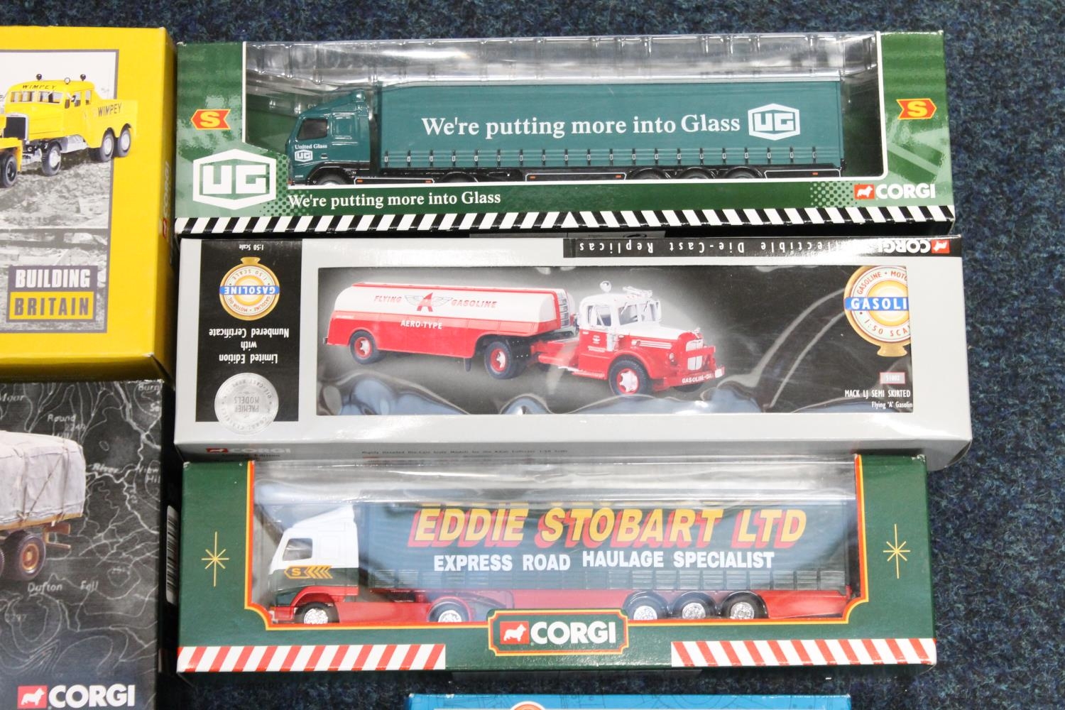 Corgi Classics Building Britain diecast model vehicles 17702 Wimpey Scammell Constructor (x2) and 24 - Image 2 of 4