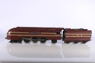 Bassett Lowke O gauge model railway, an electric three rail 4-6-2 Duchess of Gloucester tender