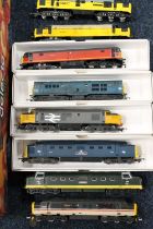 OO gauge model railway diesel locomotives to include Hornby Railfrieght 37063, Lima The Fife and