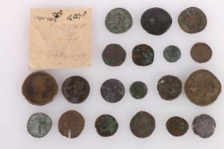 SCOTLAND Robert III (1390-1406) silver penny, Edinburgh mint, ANCIENT ROMAN Postumus antoninianus,