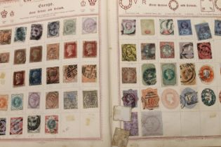 An extensive stamp collection held across numerous albums to include The Empire Postage Stamp