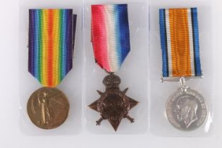 Medals of S/3574 Corporal George Robb of the 2nd Battalion Gordon Highlanders who was killed in