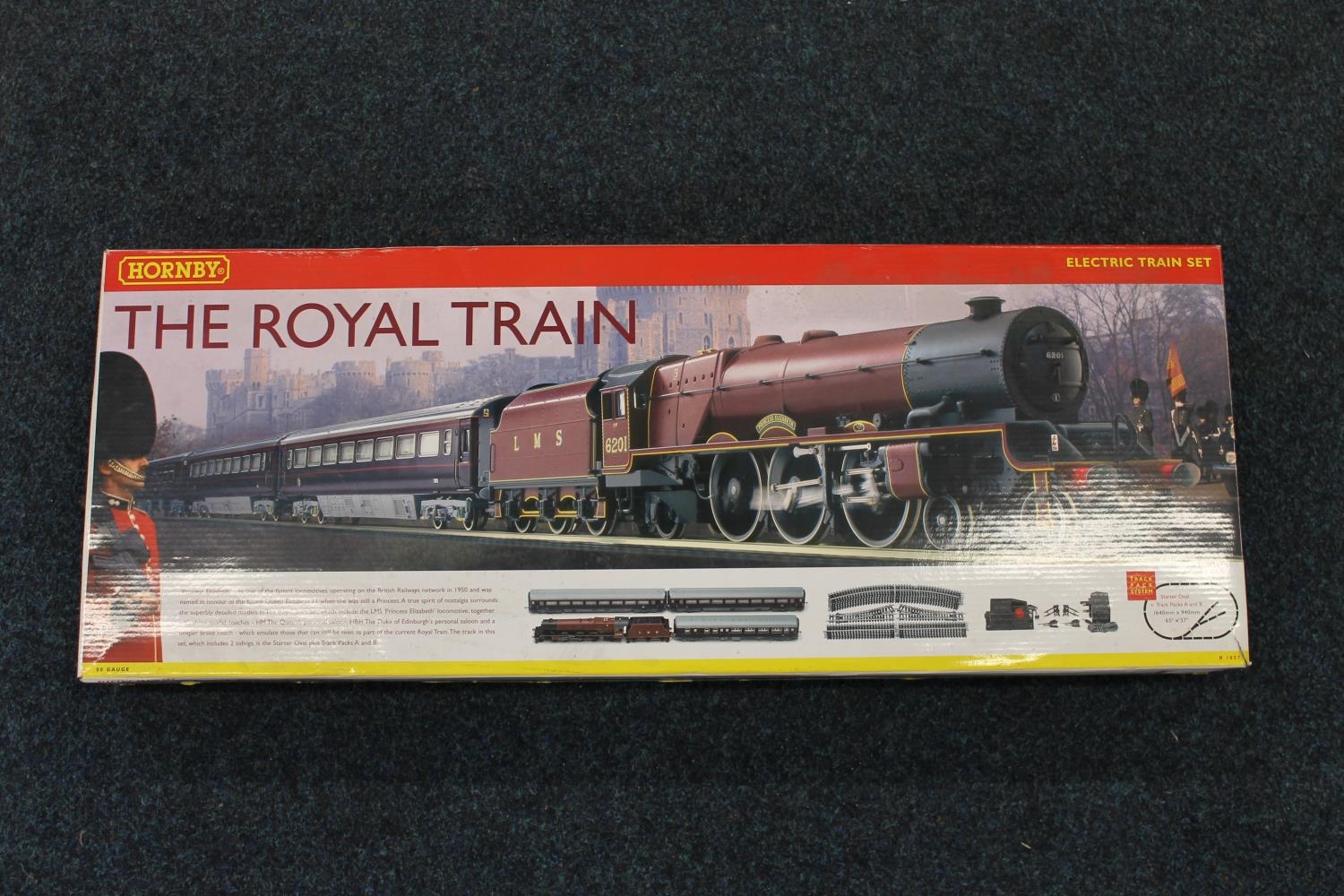 Hornby OO gauge model railways R1057 The Royal Train electric train set with 4-6-2 Princess