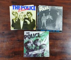 The Police singles with picture sleeves to include Cant Stand Losing You in red coloured vinyl,