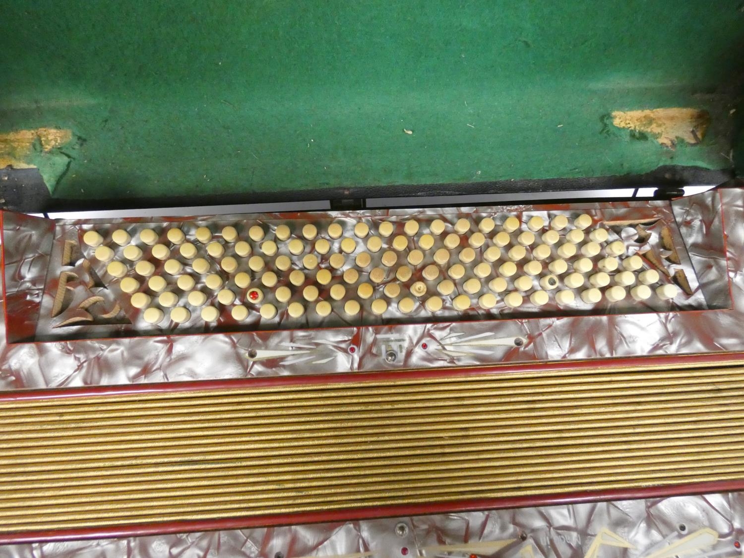 Vintage cased Pietro accordion with 24 buttons , Made in Germany. - Image 2 of 4